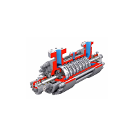 Pompe orizontale - Multistage - Single Case - WXH IDP® 